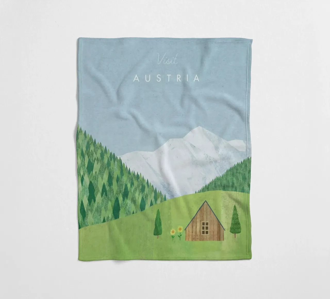 Austria Fleecedecke von Henry Rivers