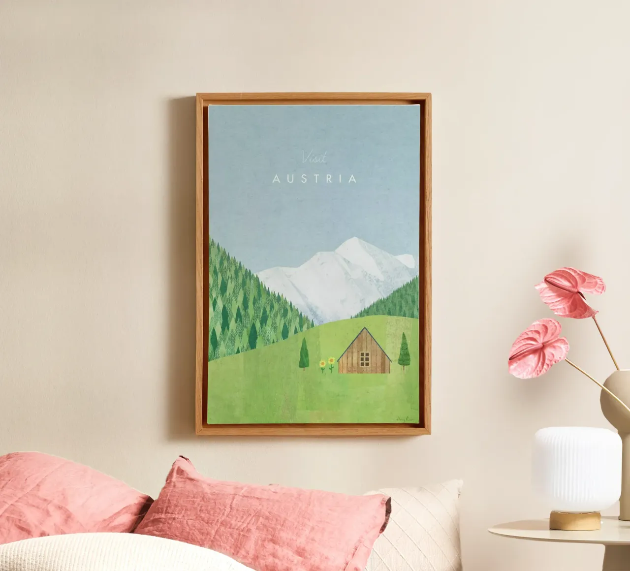 Austria canvas by Henry Rivers