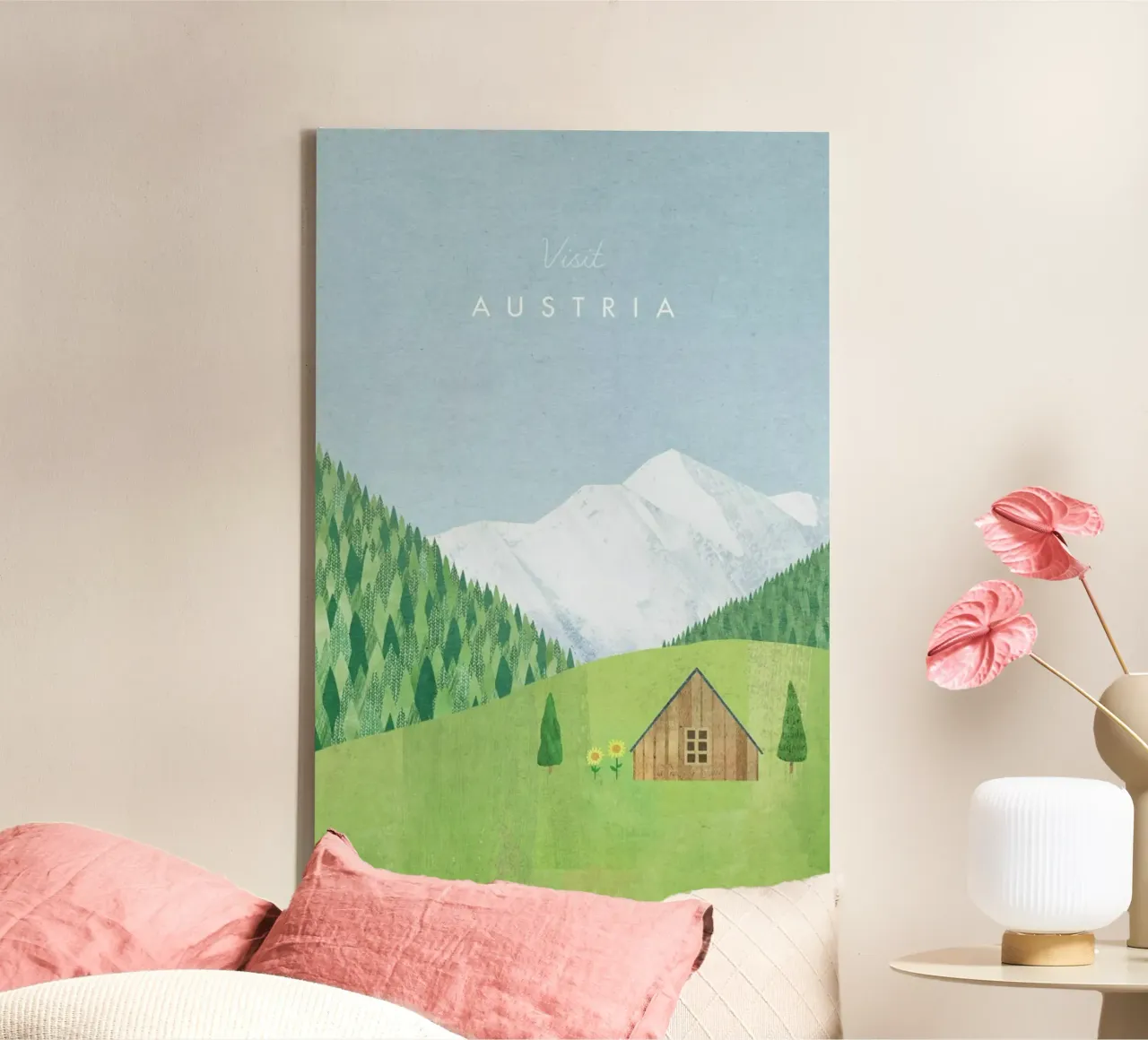 Austria canvas by Henry Rivers