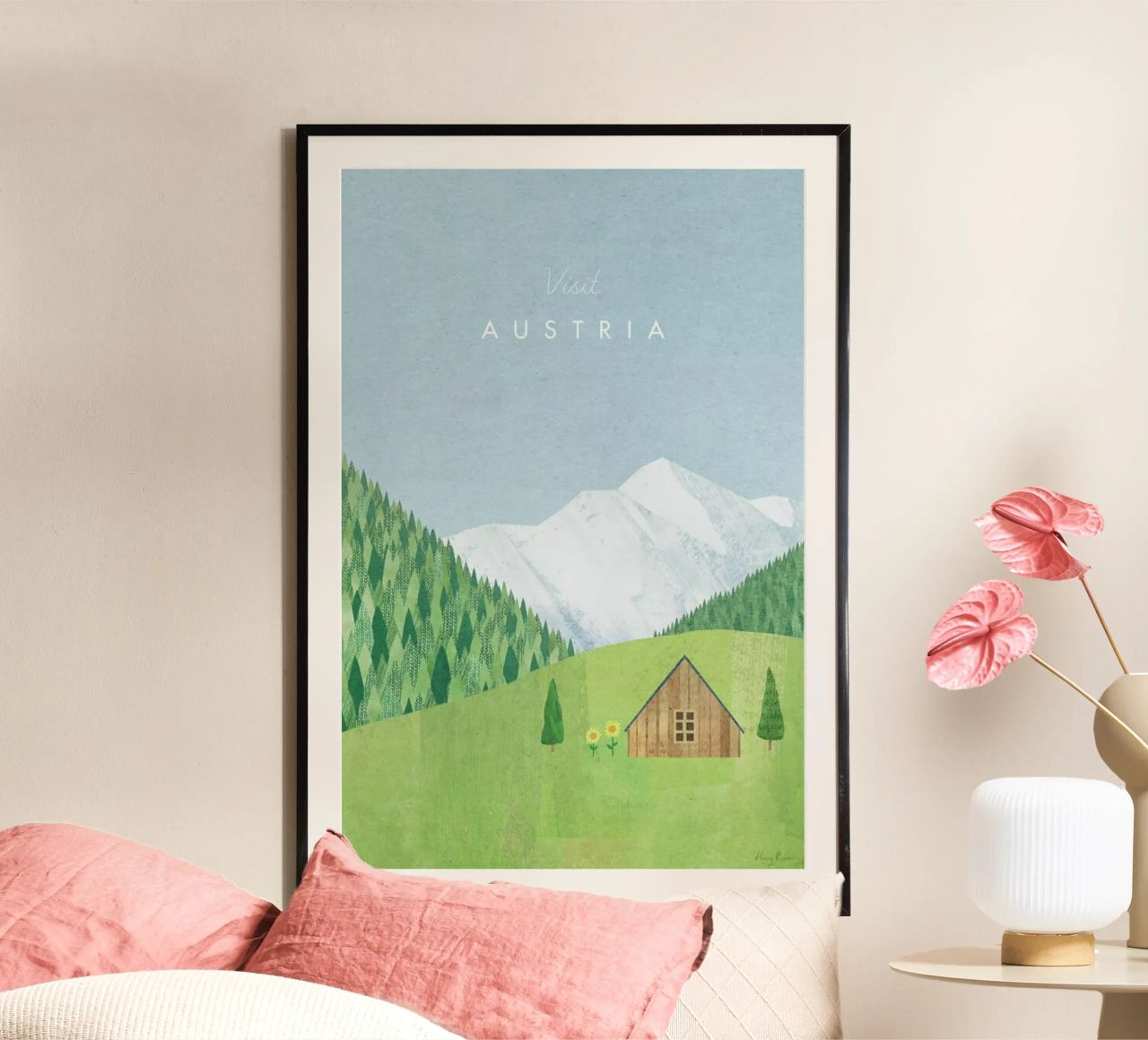 Austria Poster von Henry Rivers