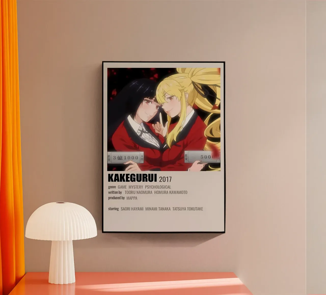 KAKEGURUI 2017 acrylic glass by Totoya