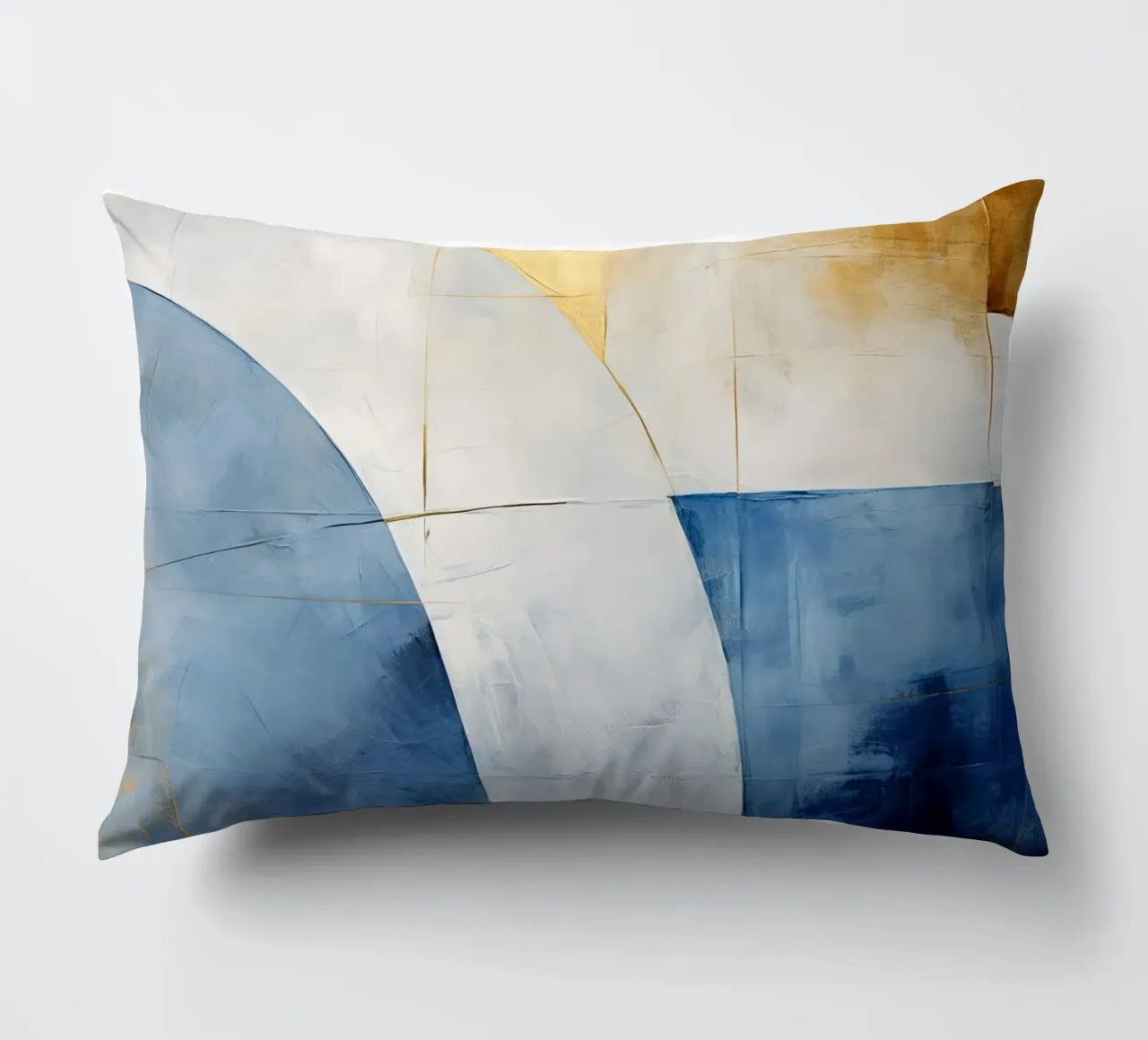 Oro e blu cuscino da Imagine