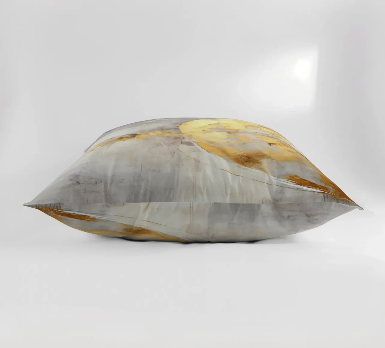 Gold and grey decorative cushion by Imagine