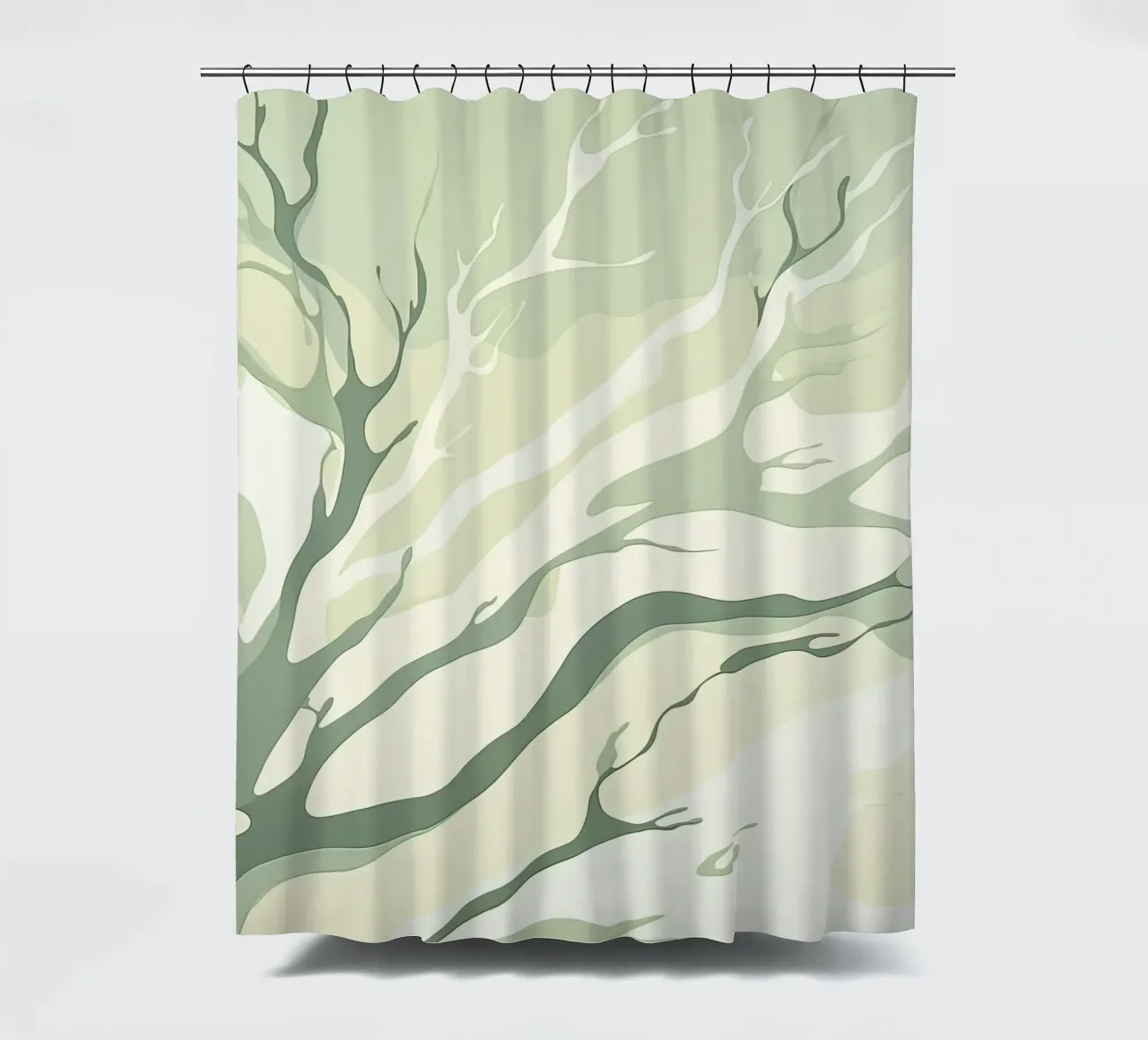 Albero verde tenda da doccia da Imagine