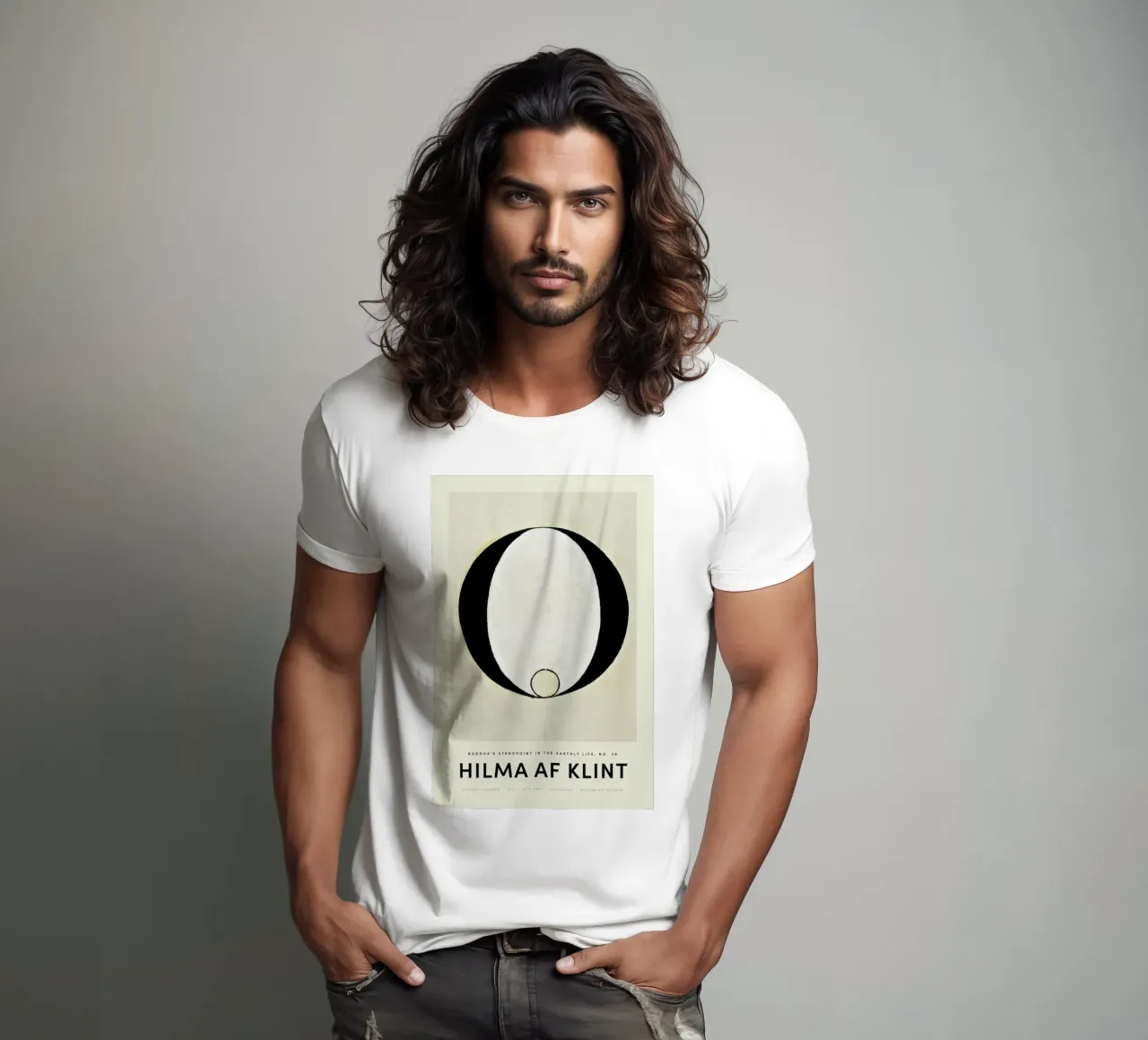 Hilma af Klint - Buddha's Standpoint in the Earthly Life 3A t-shirt da Vintage by JUNIQE