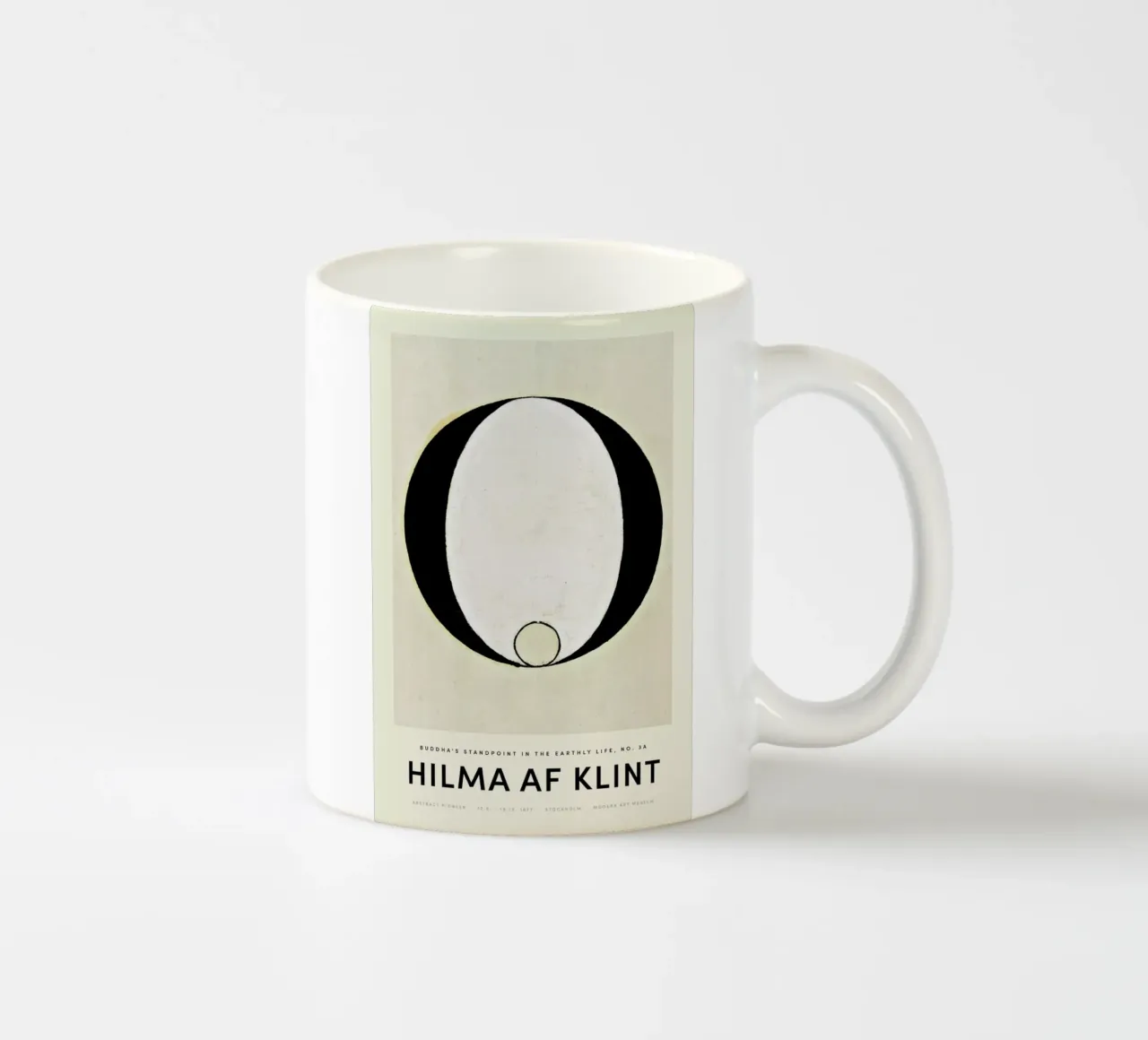Hilma af Klint - Buddha's Standpoint in the Earthly Life 3A tazza in ceramica da Vintage by JUNIQE