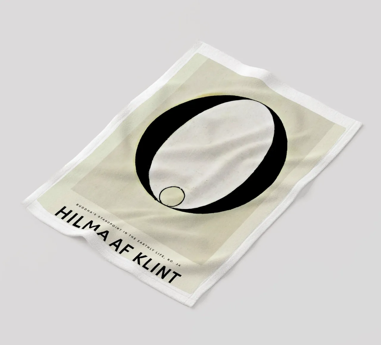 Hilma af Klint - Buddha's Standpoint in the Earthly Life 3A coperta in pile da Vintage by JUNIQE