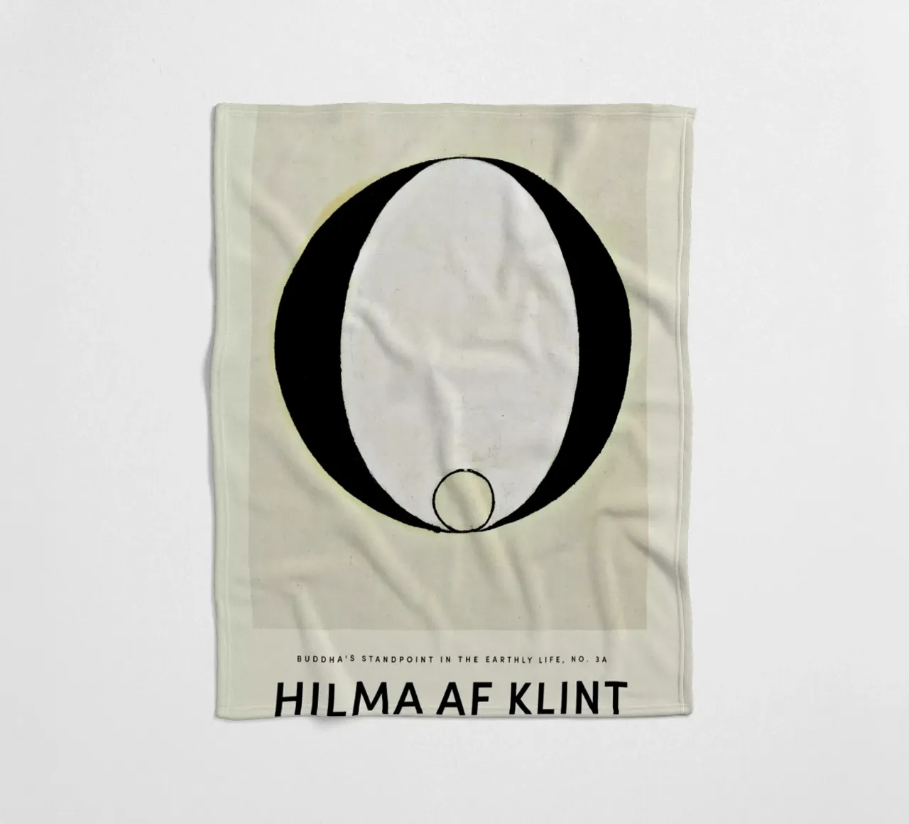 Hilma af Klint - Buddha's Standpoint in the Earthly Life 3A coperta in pile da Vintage by JUNIQE