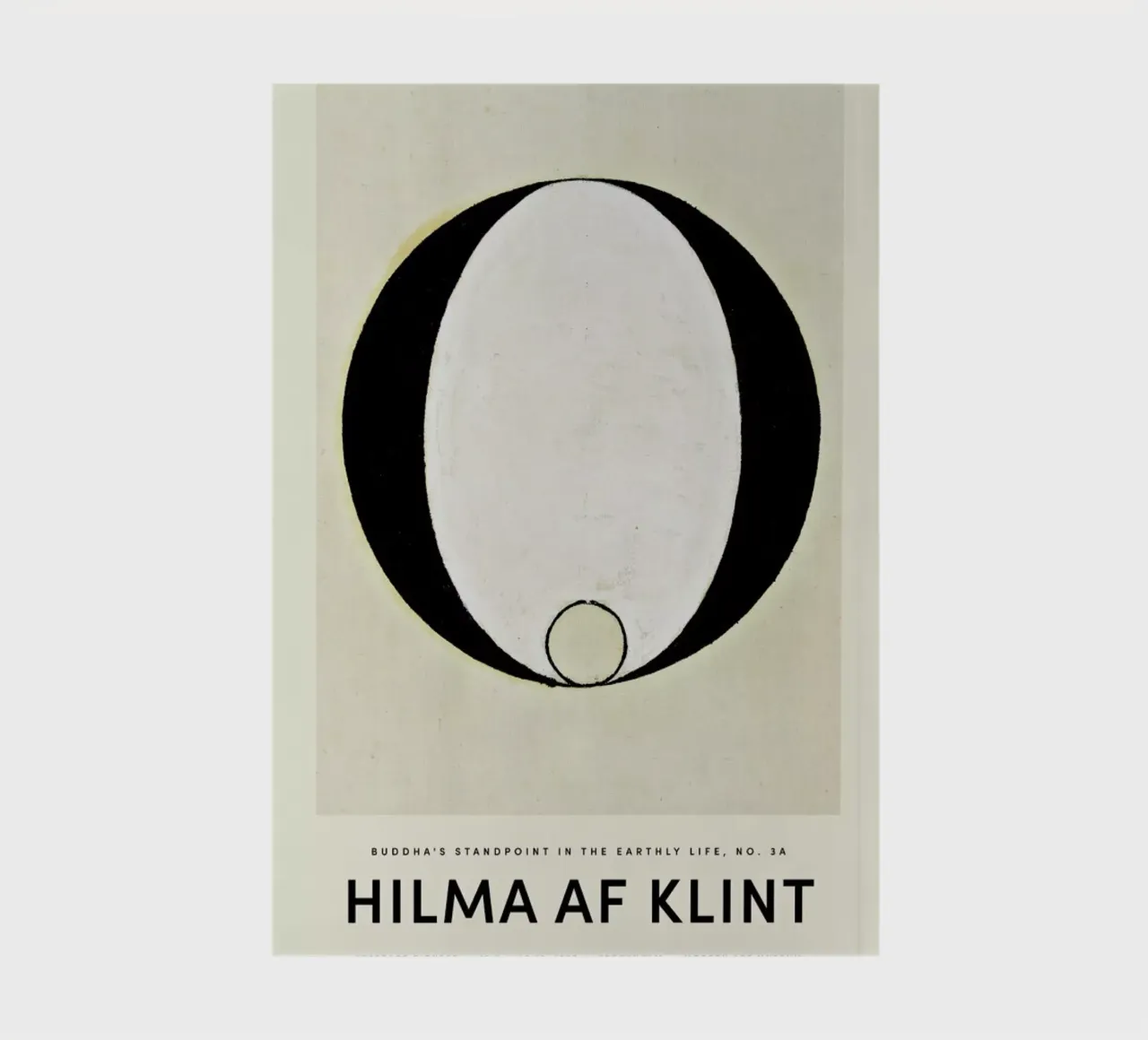 Hilma af Klint - Buddha's Standpoint in the Earthly Life 3A notebook by Vintage by JUNIQE