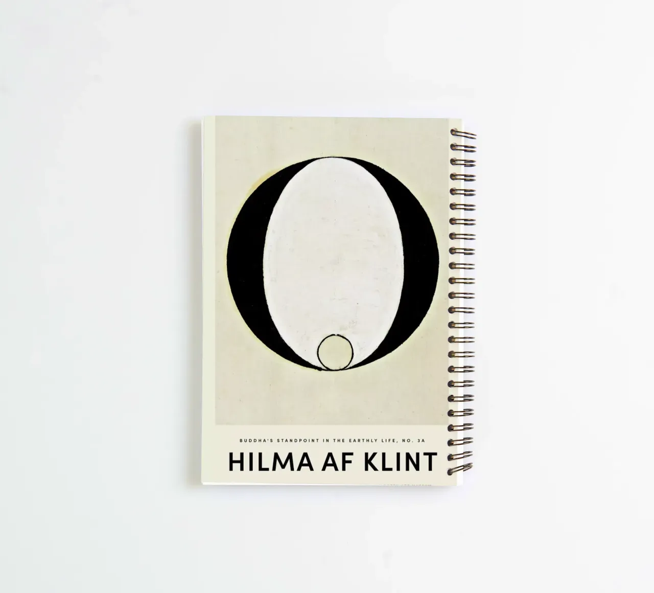 Hilma af Klint - Buddha's Standpoint in the Earthly Life 3A carnet à spirale de Vintage by JUNIQE