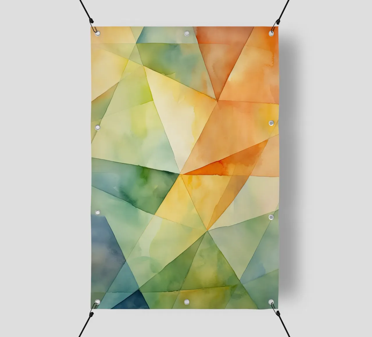 Astratto colorato telo in pvc da Imagine