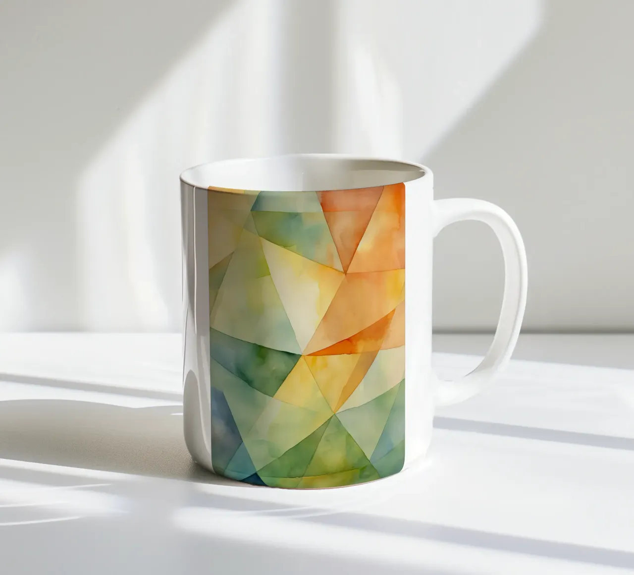 Astratto colorato tazza in ceramica da Imagine