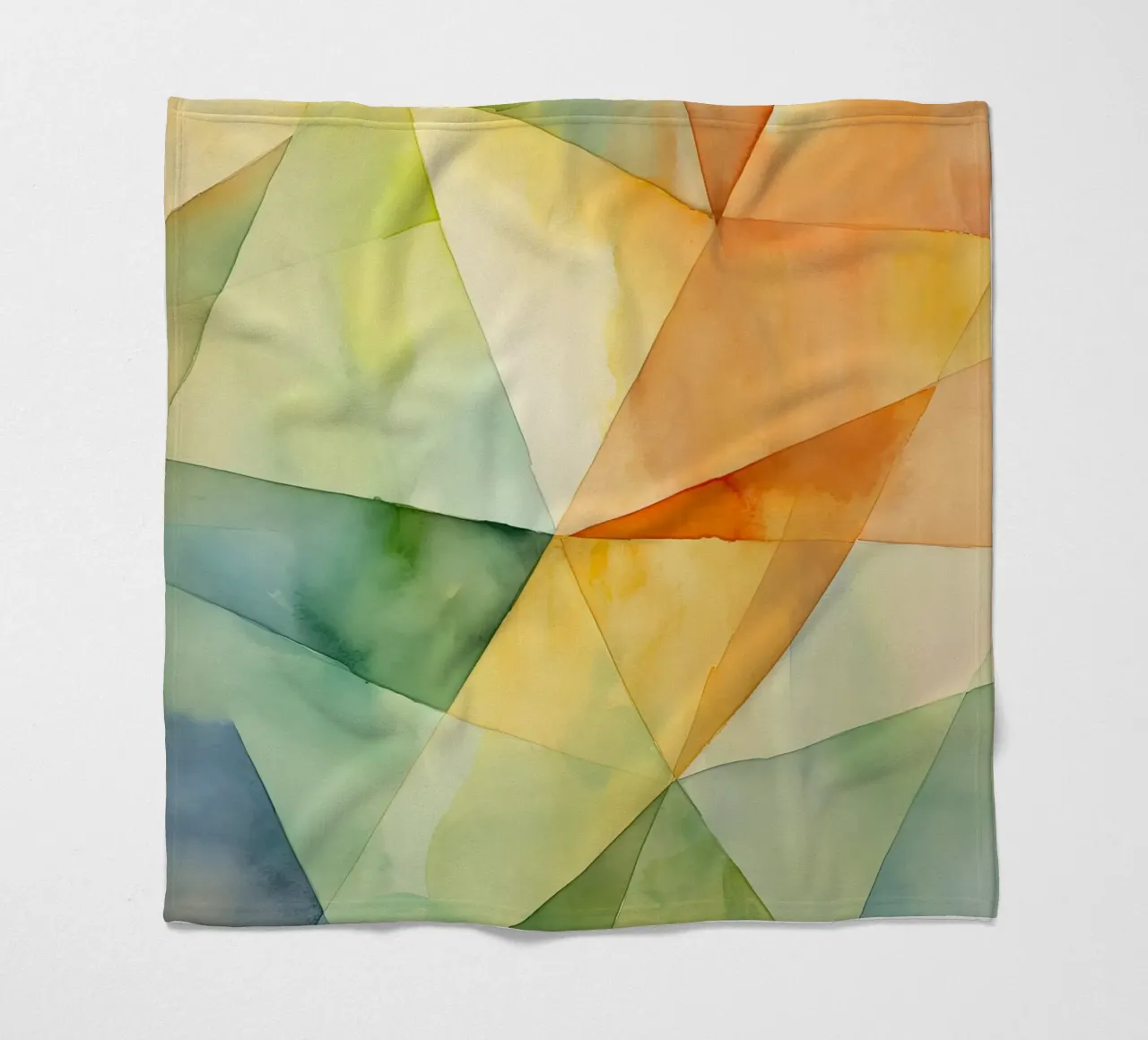 Astratto colorato coperta in pile da Imagine