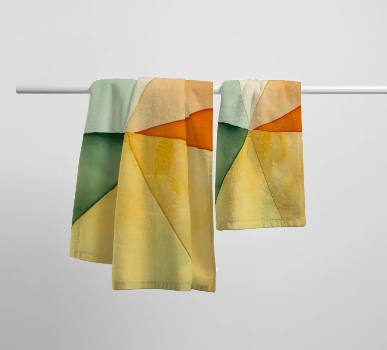 Abstract colourful towel by Imagine