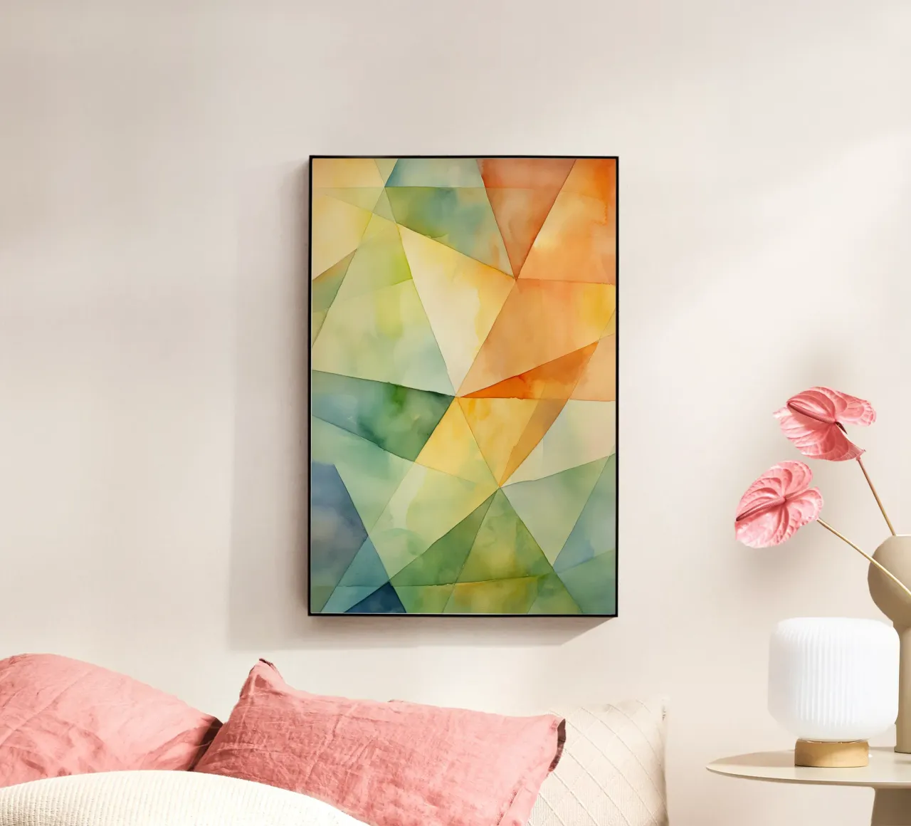 Astratto colorato plexiglass da Imagine