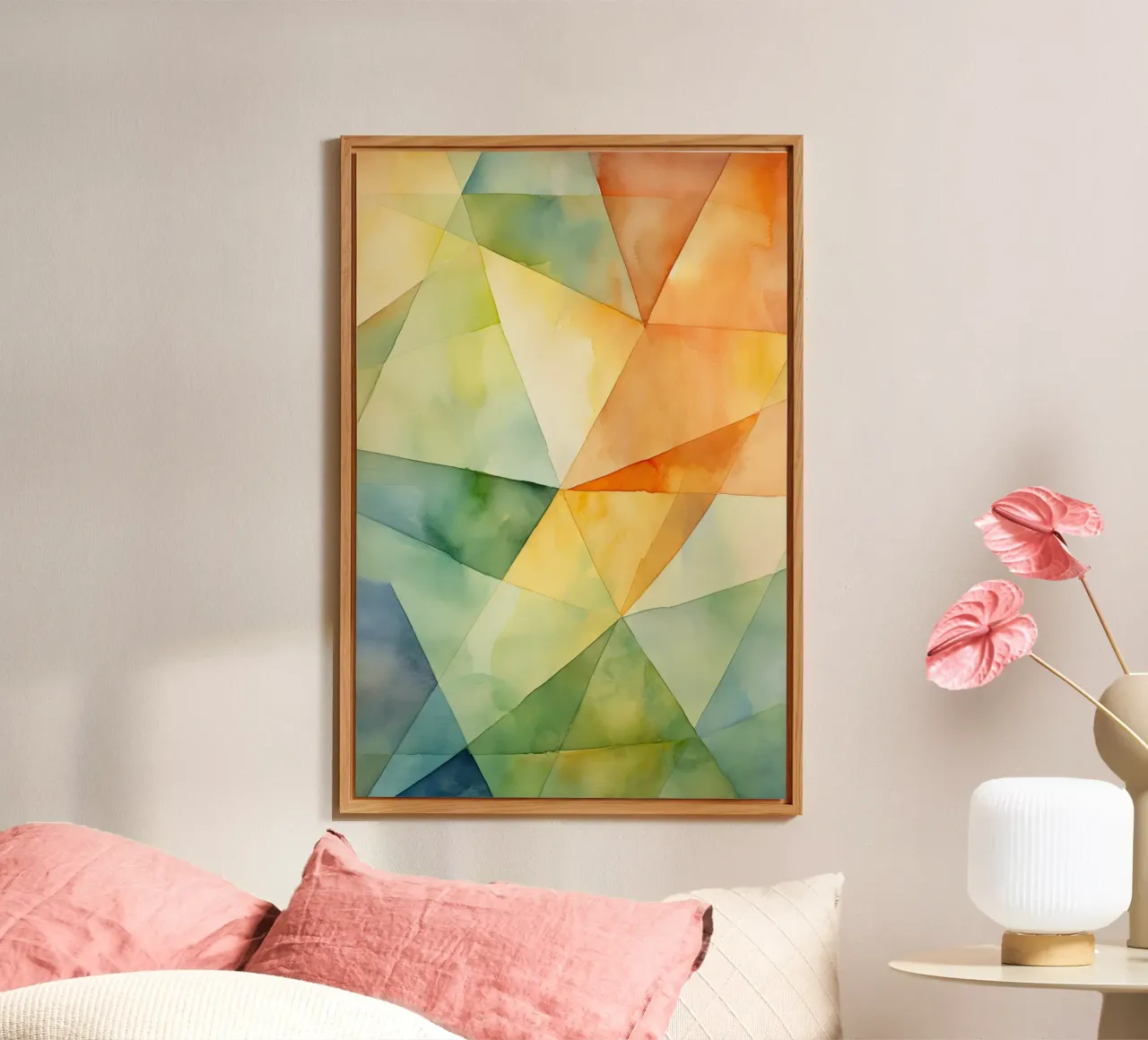 Astratto colorato alluminio dibond da Imagine