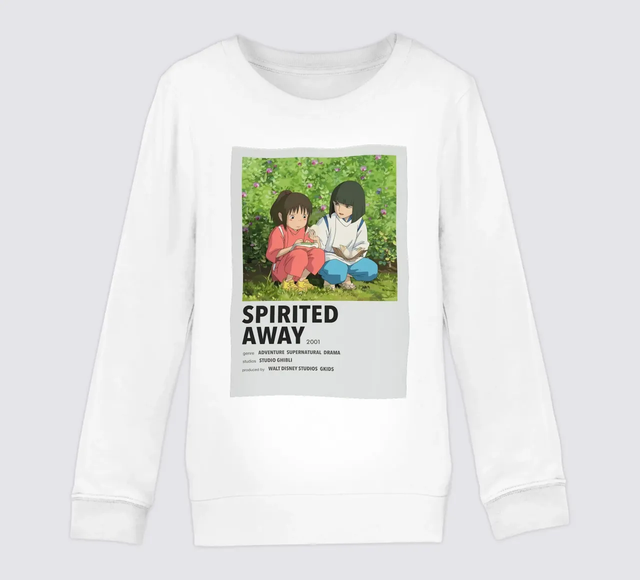 SPIRITED AWAY  2001 kids sweatshirt by Totoya