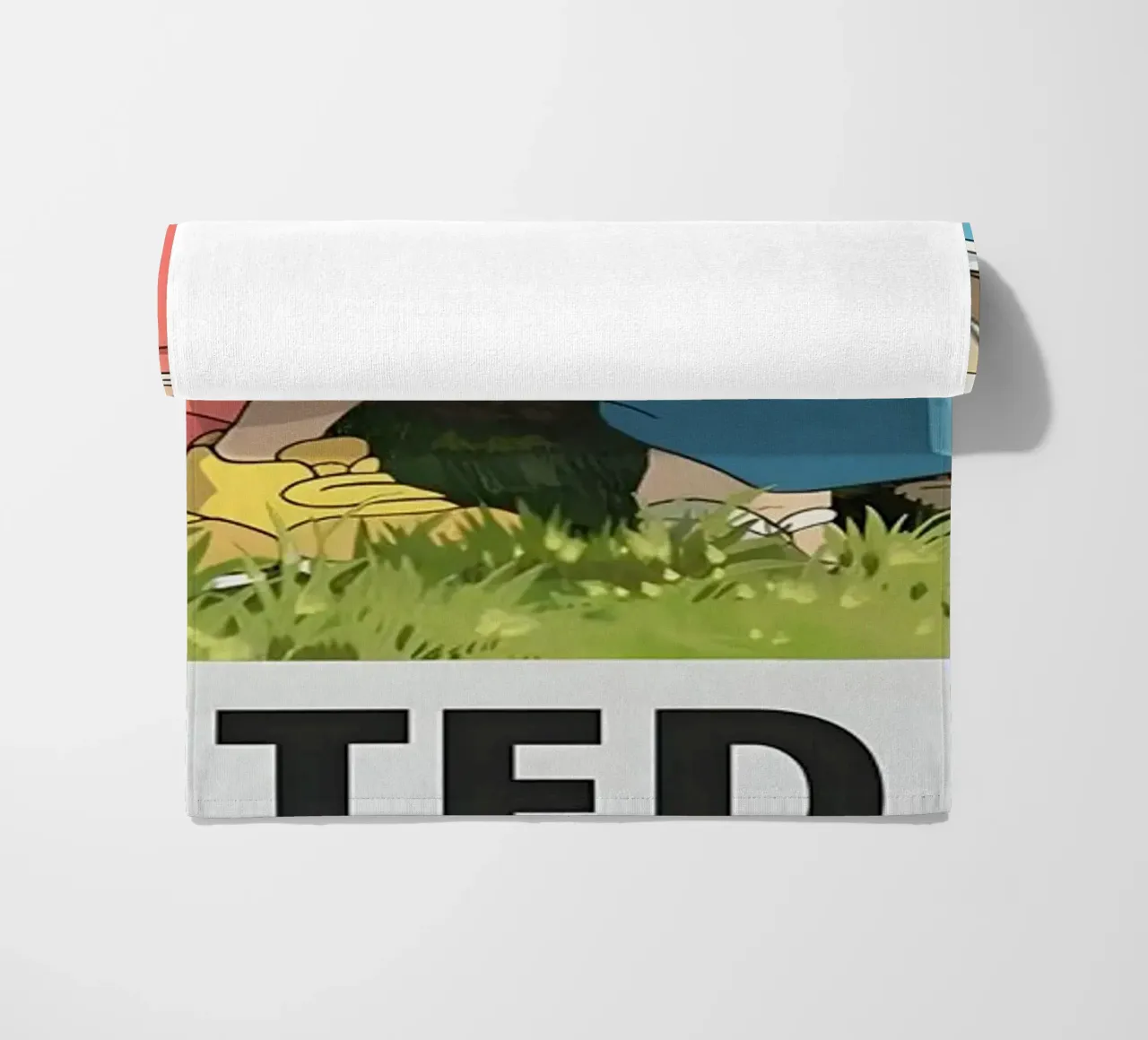 SPIRITED AWAY  2001 beach towel by Totoya