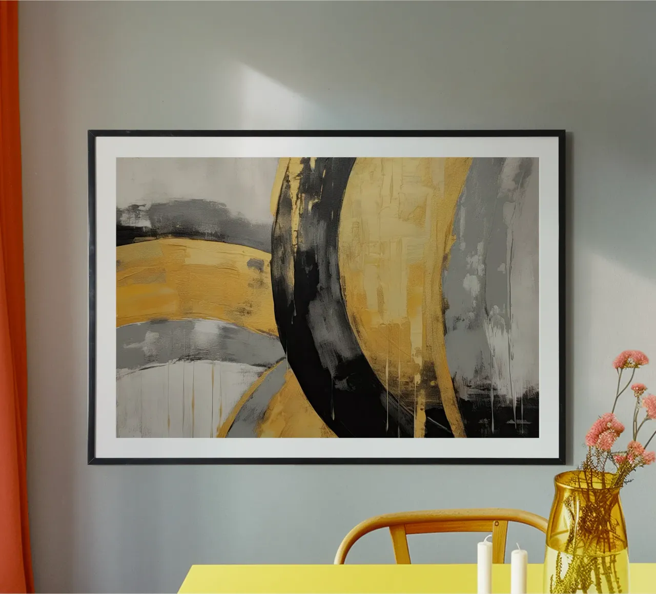 Linee astratte poster da Imagine