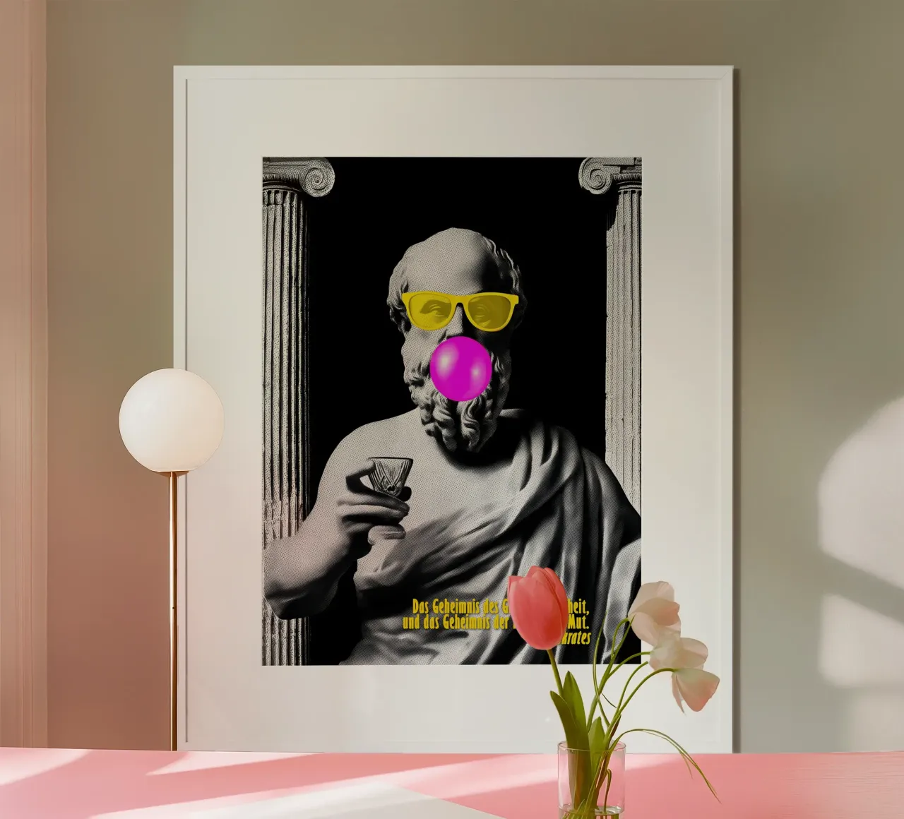 La saggezza di Socrate | Parte pop motivazionale poster da Autofocus