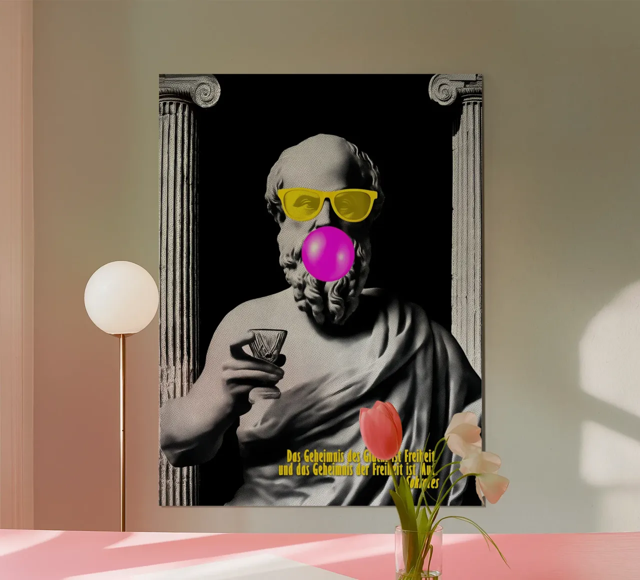 La saggezza di Socrate | Parte pop motivazionale poster da Autofocus
