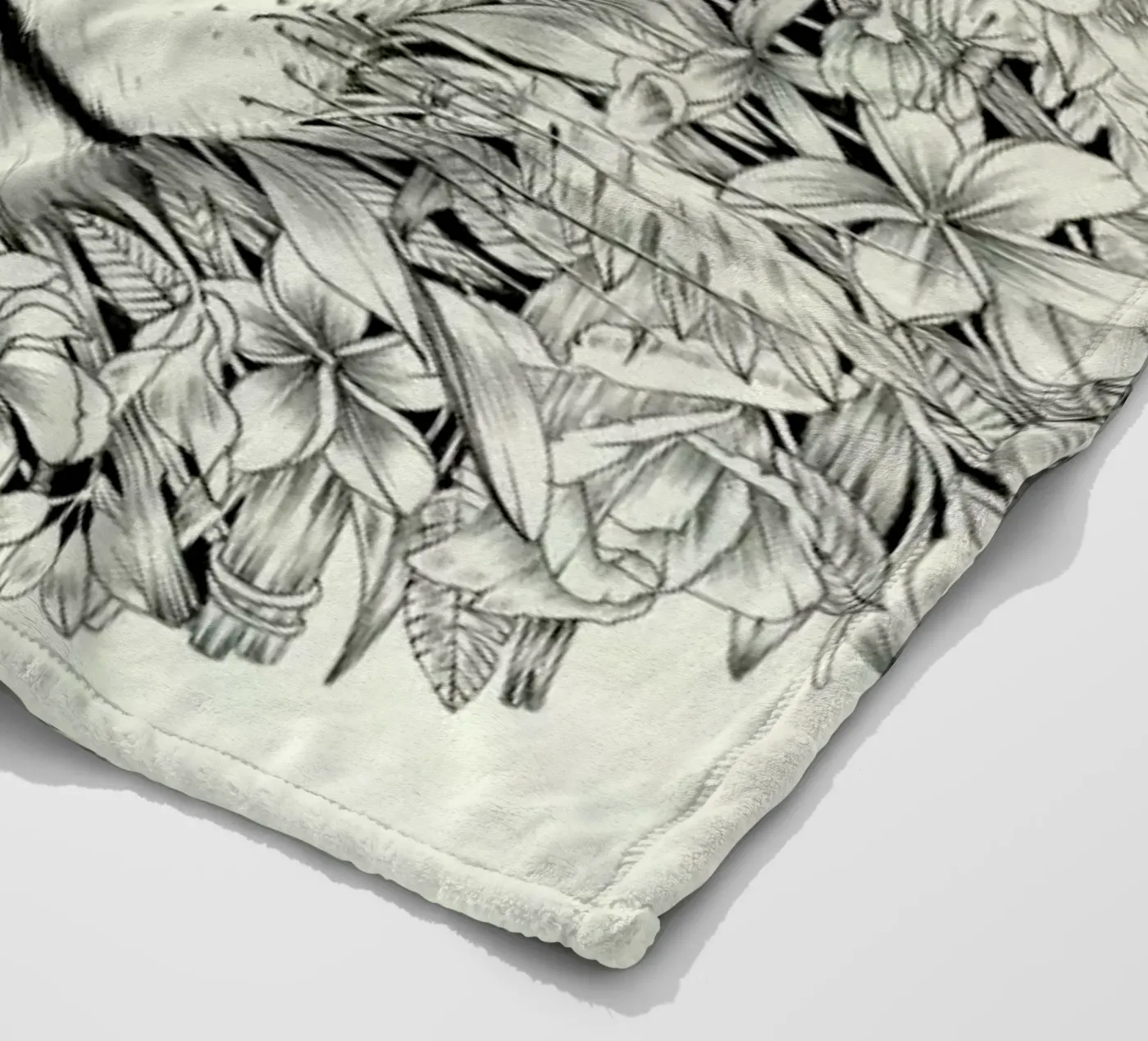 Lion fleecedeken van Faunesque