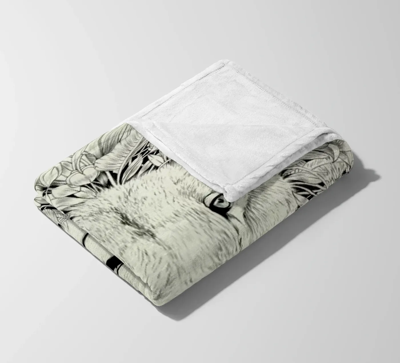 Lion fleecedeken van Faunesque