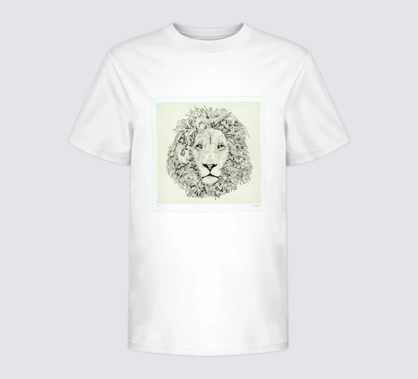 Lion t-shirt bambini da Faunesque