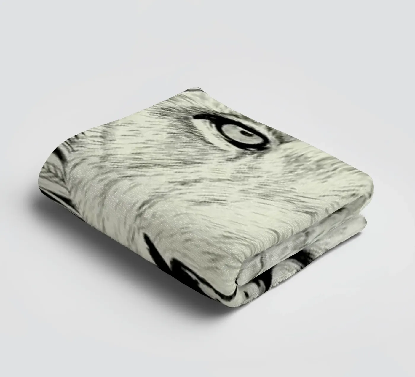 Lion towel by Faunesque