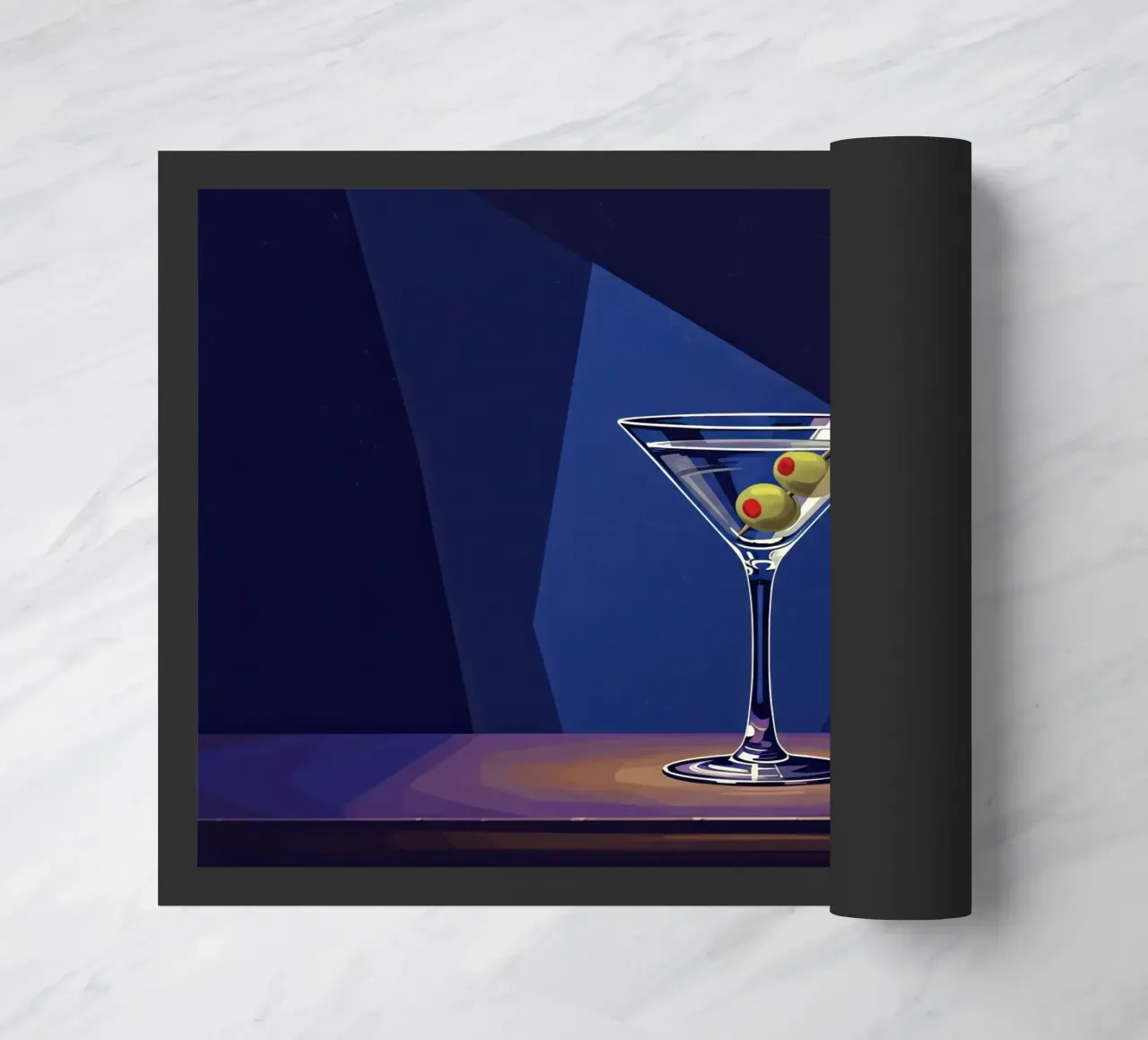 Martini di mezzanotte zerbino da Art Center