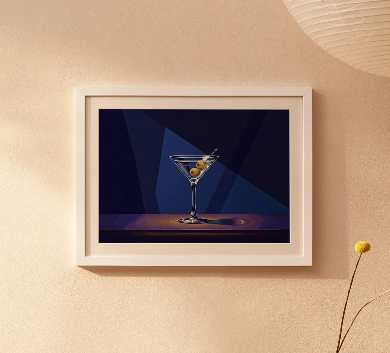 Martini di mezzanotte poster da Art Center