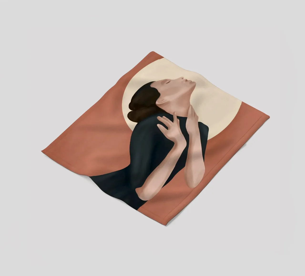 Before the Sunset fleece blanket by cityart