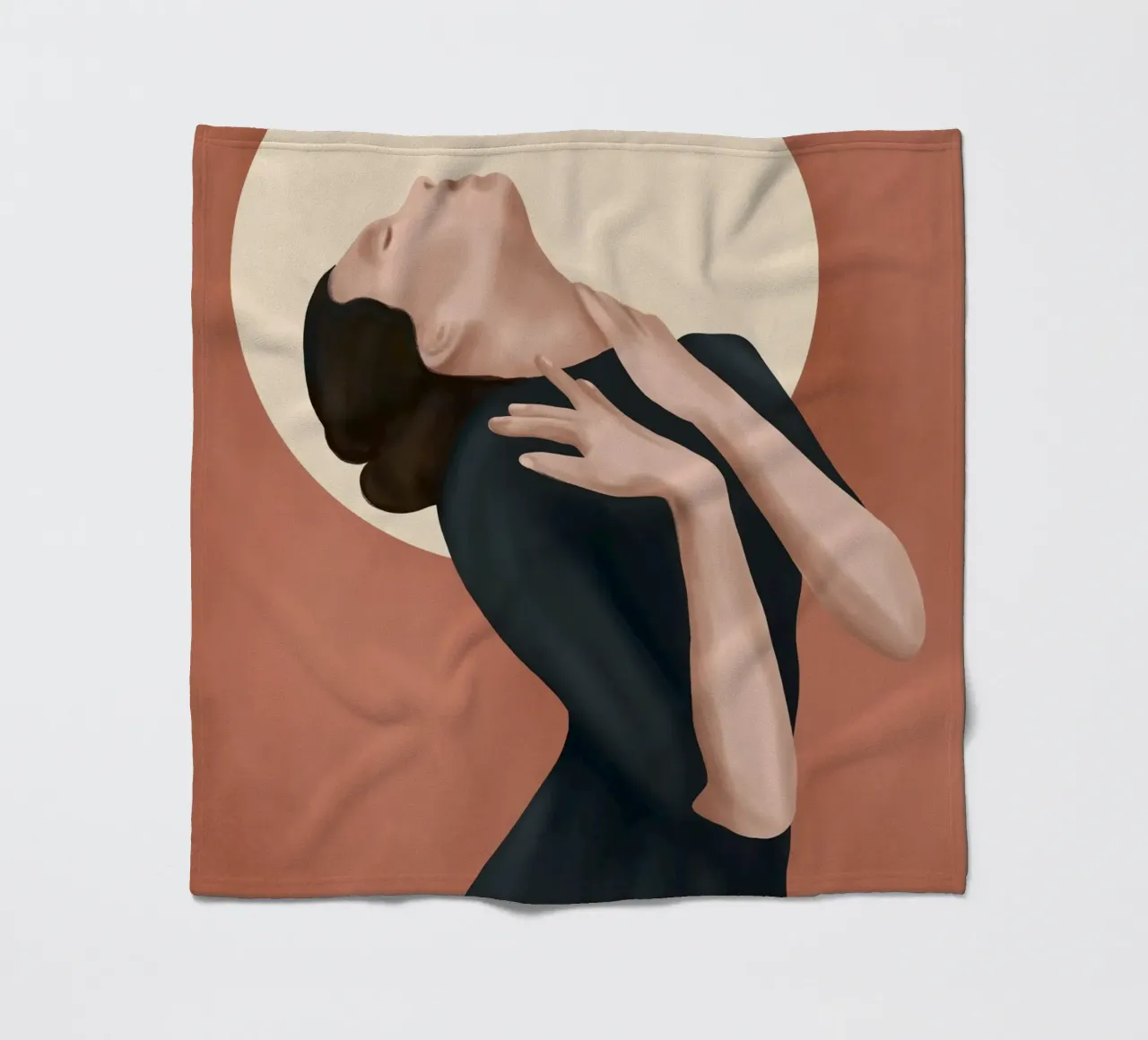 Before the Sunset fleece blanket by cityart