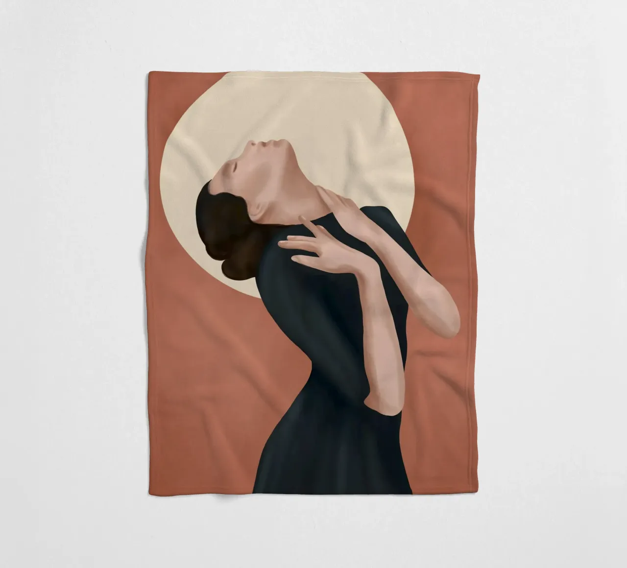 Before the Sunset fleece blanket by cityart