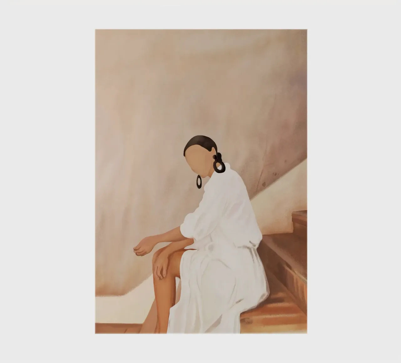 Lady in Waiting notebook by cityart