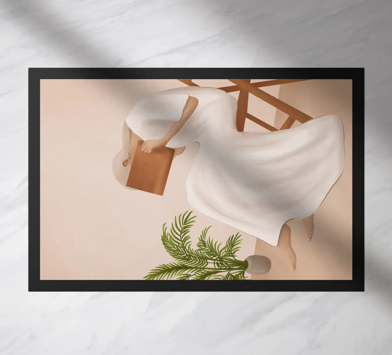 Lost Inside deurmat van cityart