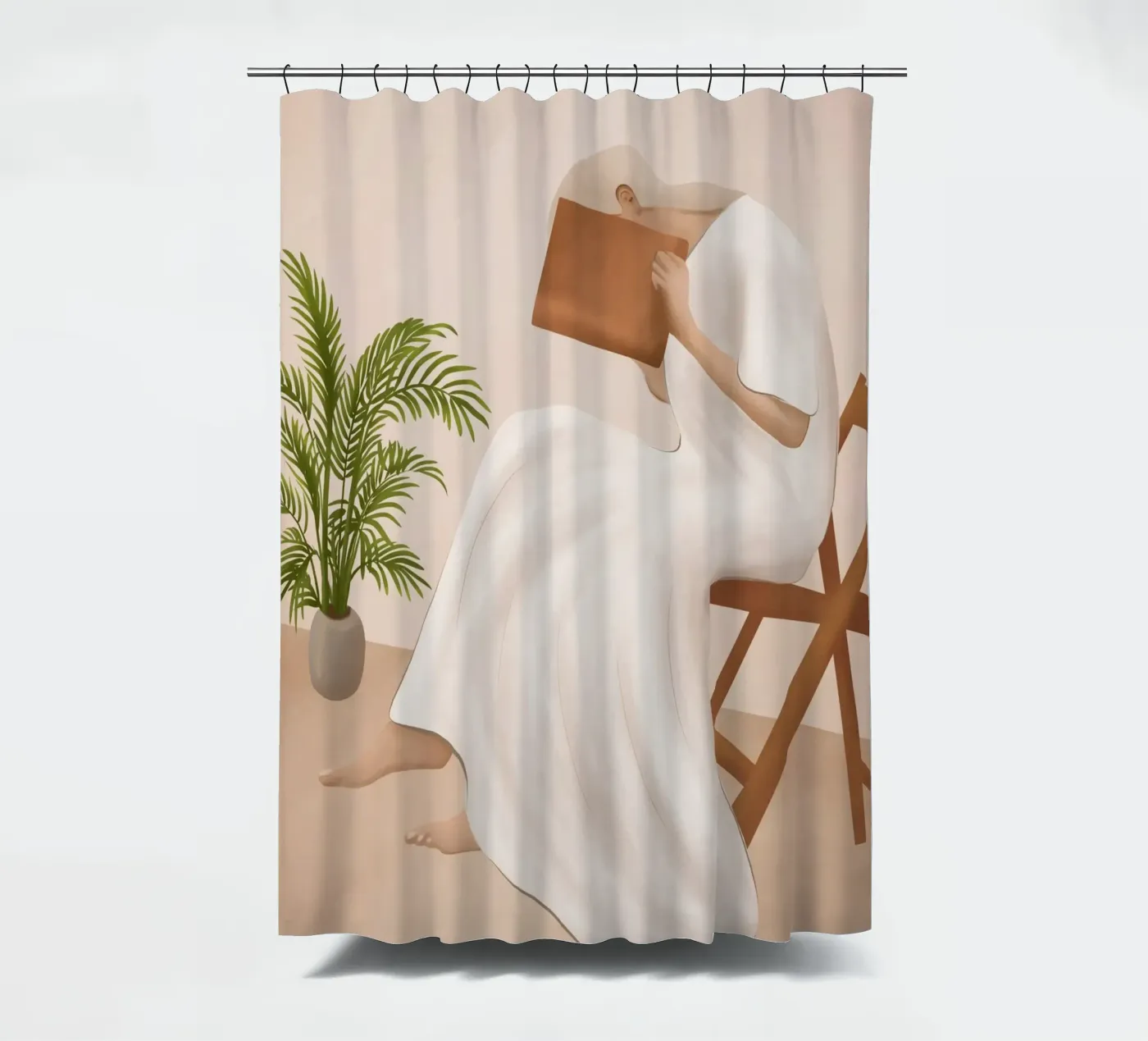 Lost Inside douchegordijn van cityart