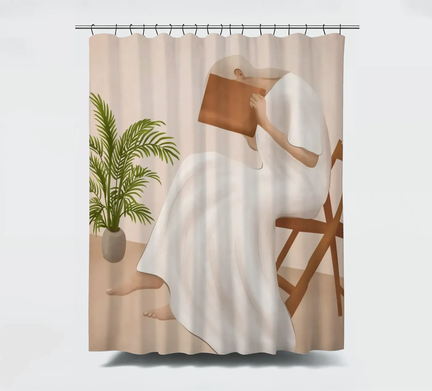 Lost Inside douchegordijn van cityart