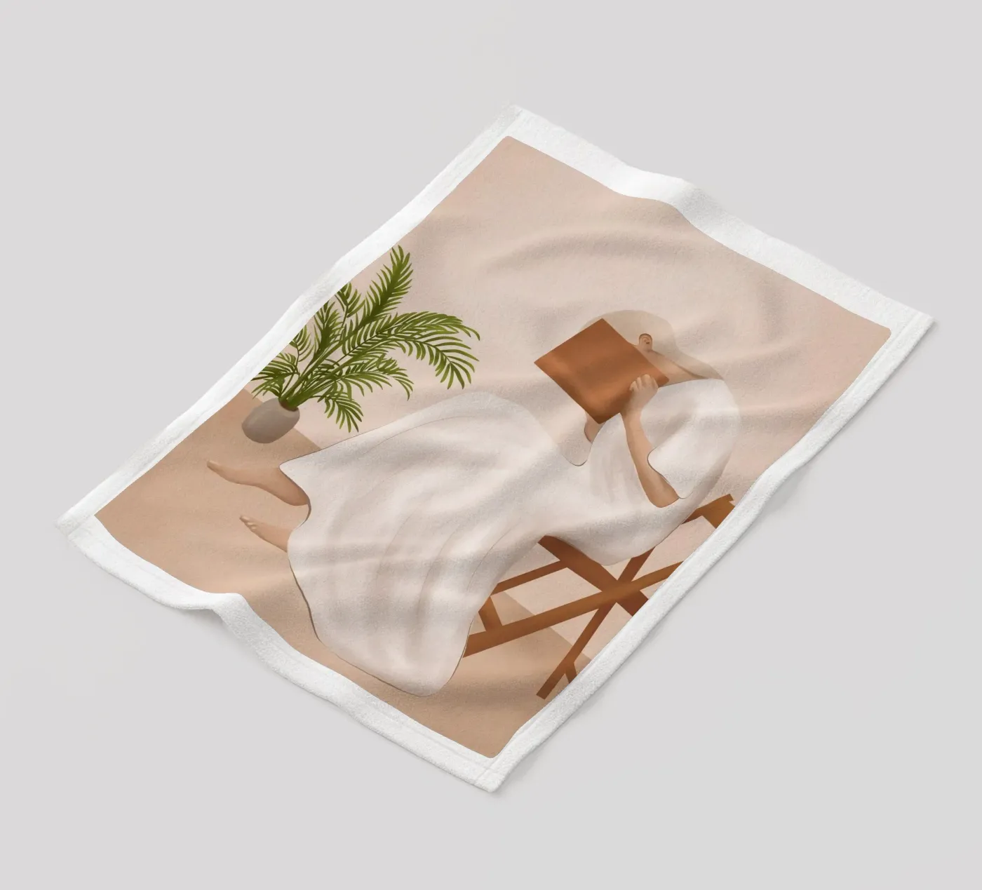 Lost Inside Fleecedecke von cityart