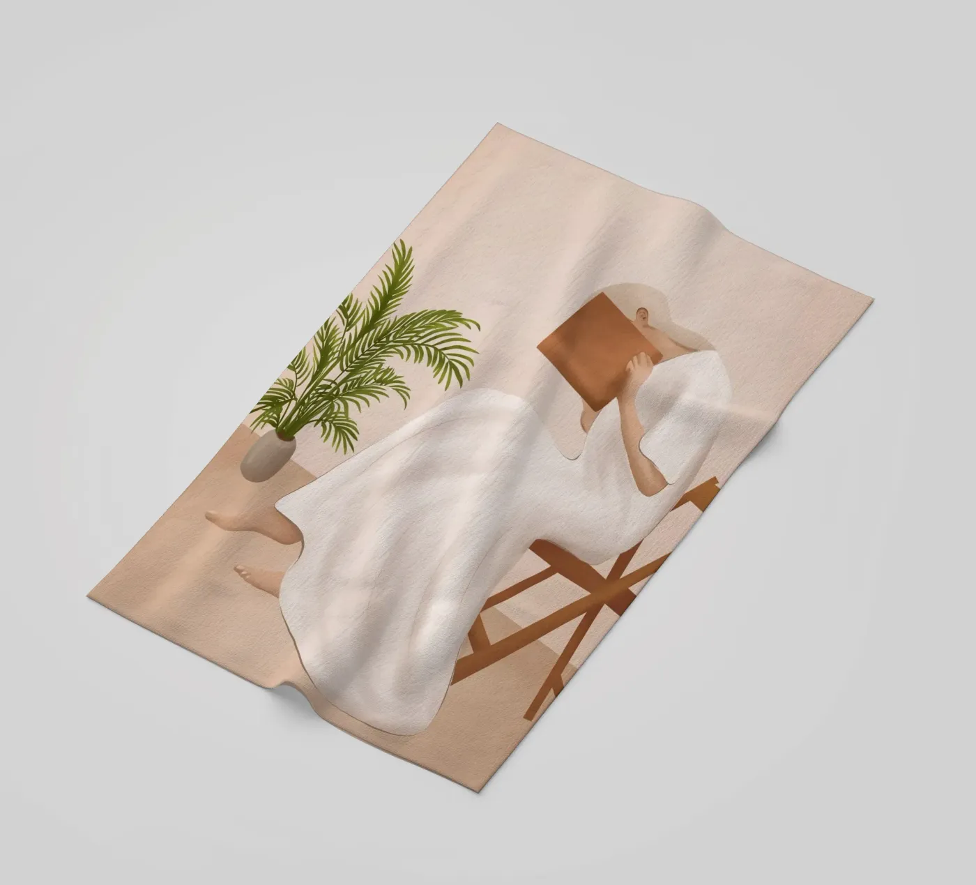 Lost Inside beach towel by cityart