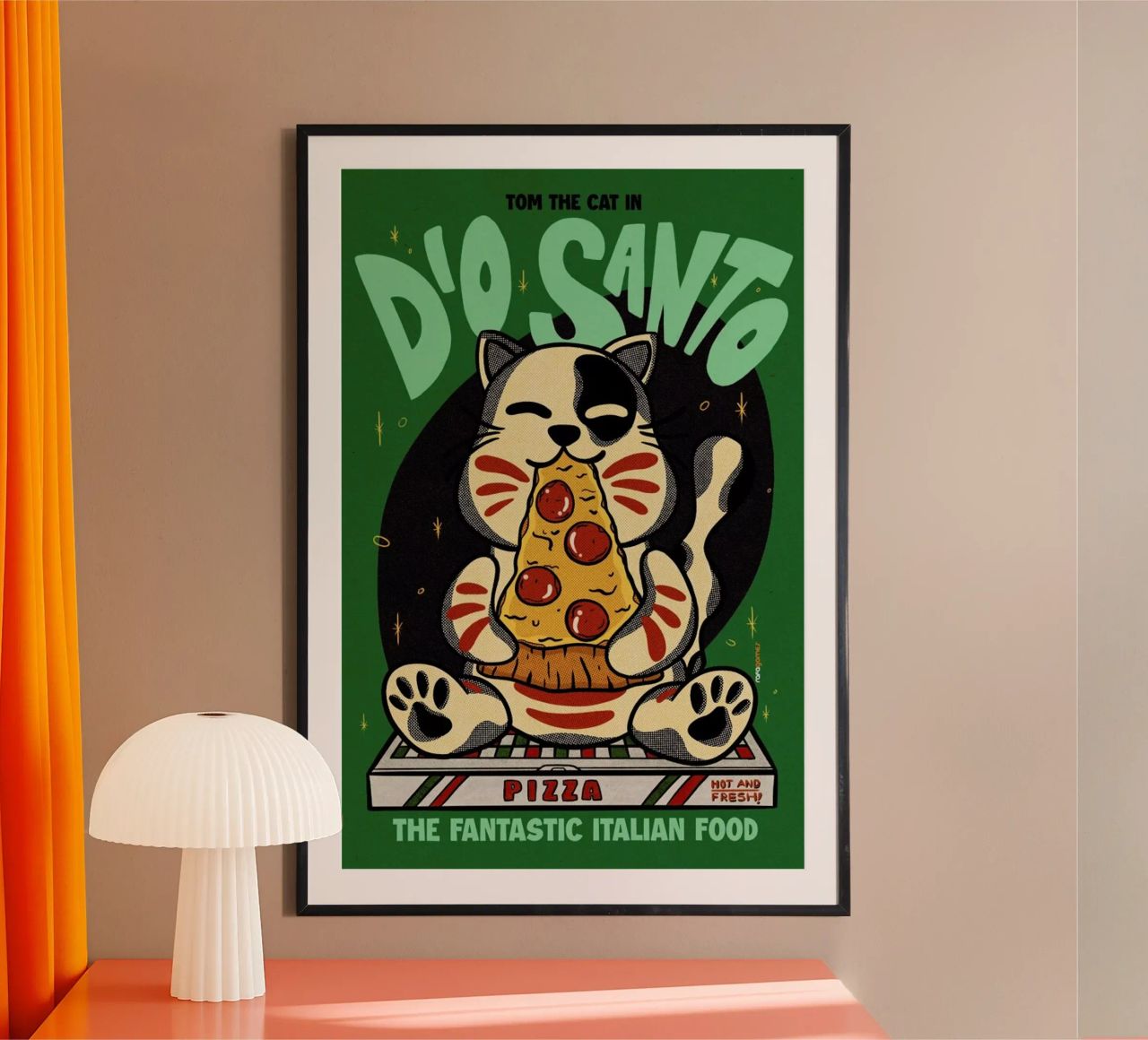 Dio Santo poster de Rafa Gomes