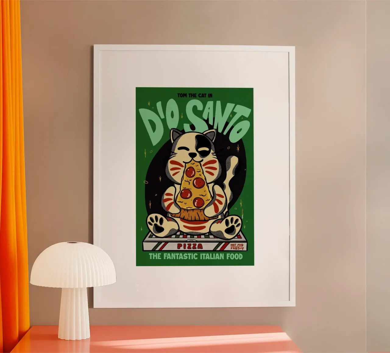 Dio Santo poster by Rafa Gomes