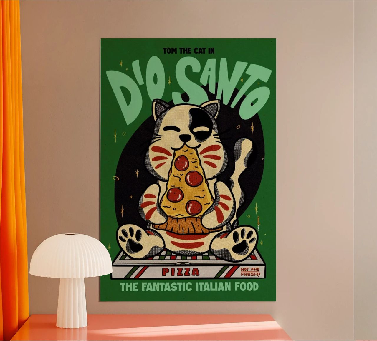 Dio Santo poster de Rafa Gomes
