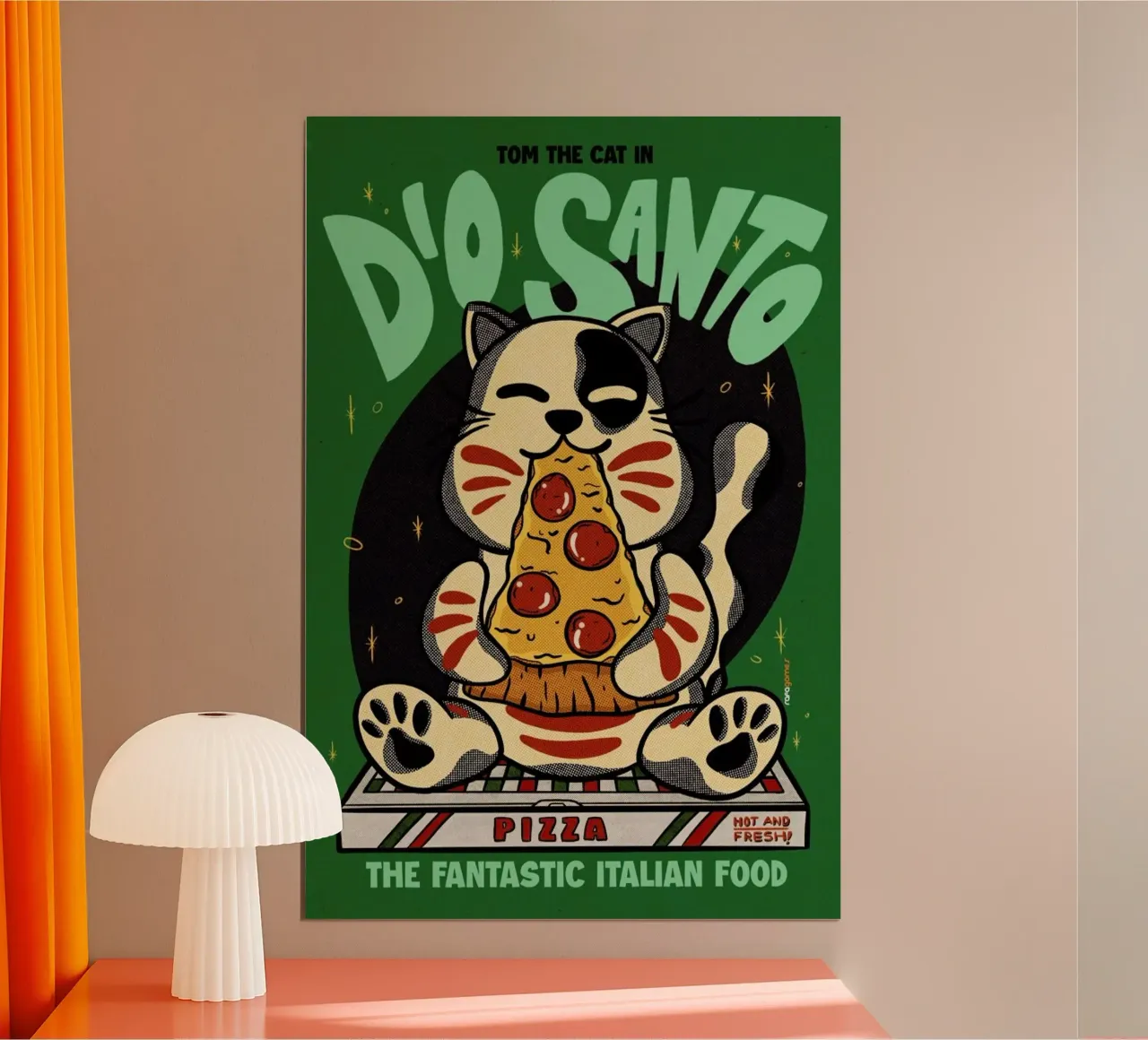 Dio Santo poster by Rafa Gomes