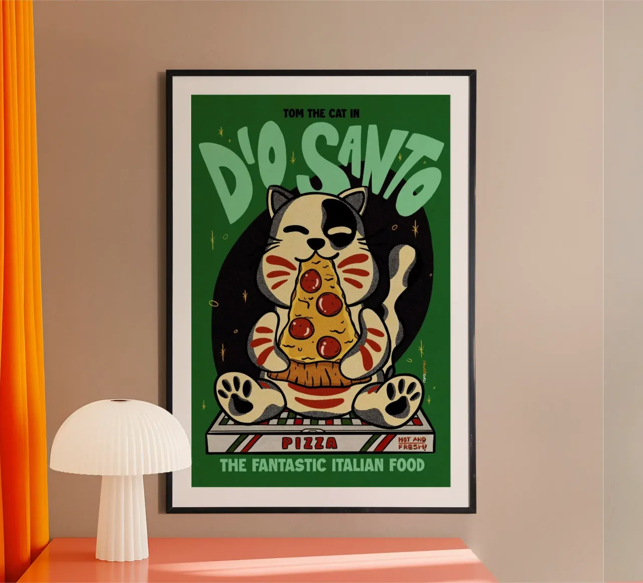 Dio Santo poster by Rafa Gomes