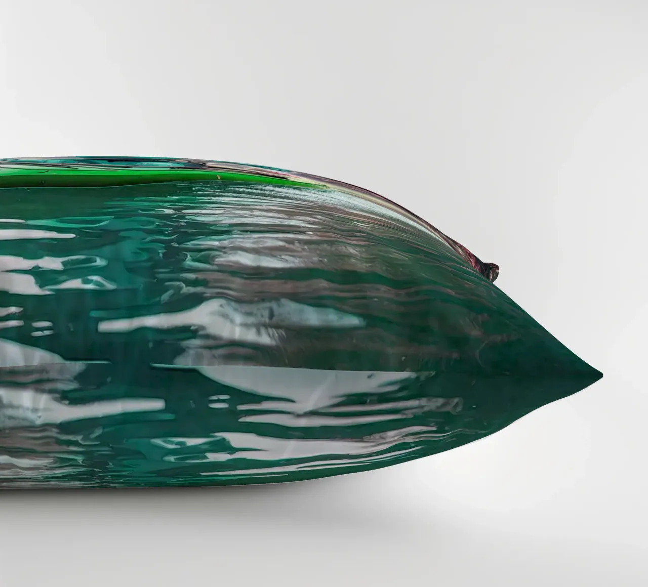 ROBOT EN CANOE. Vert. cuscino da Thierry vobmann photography