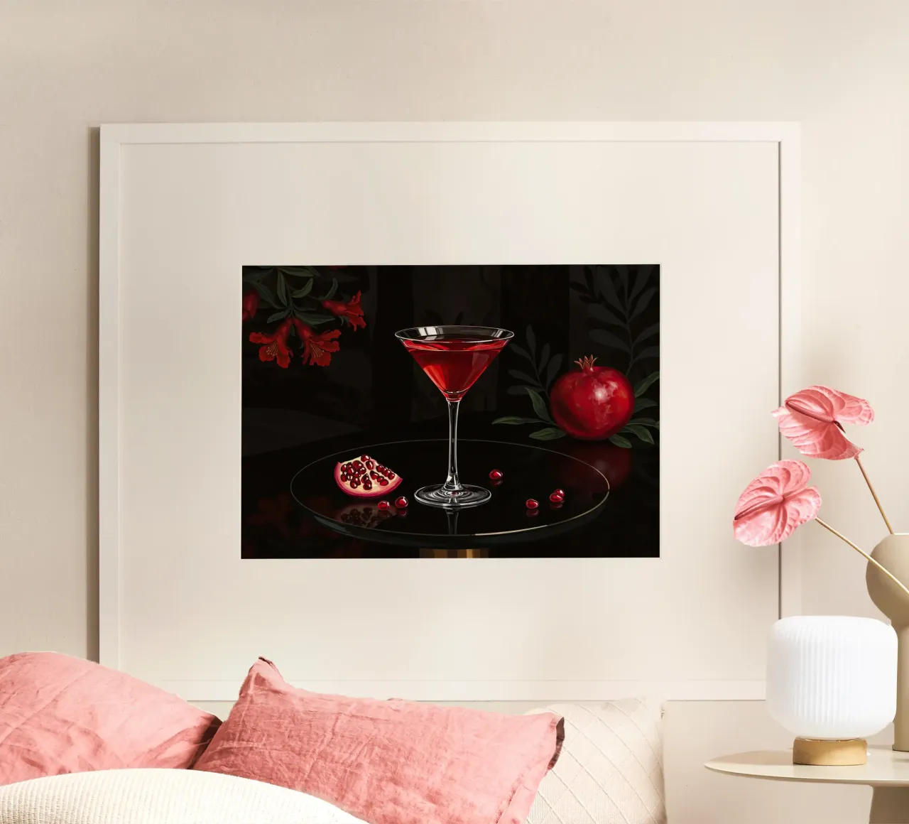 Pomegranate Cosmopolitan poster da Art Center