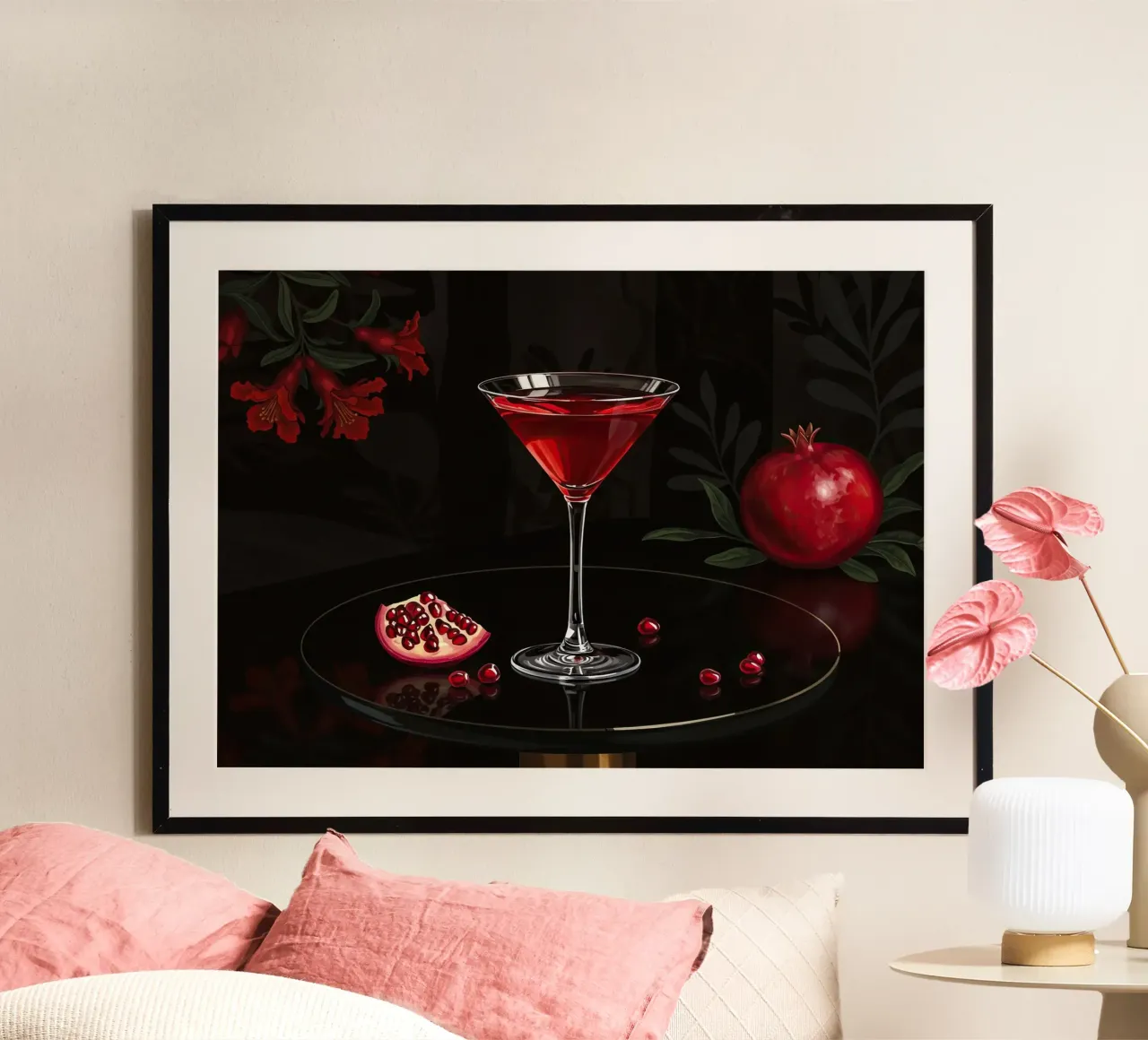 Pomegranate Cosmopolitan poster da Art Center