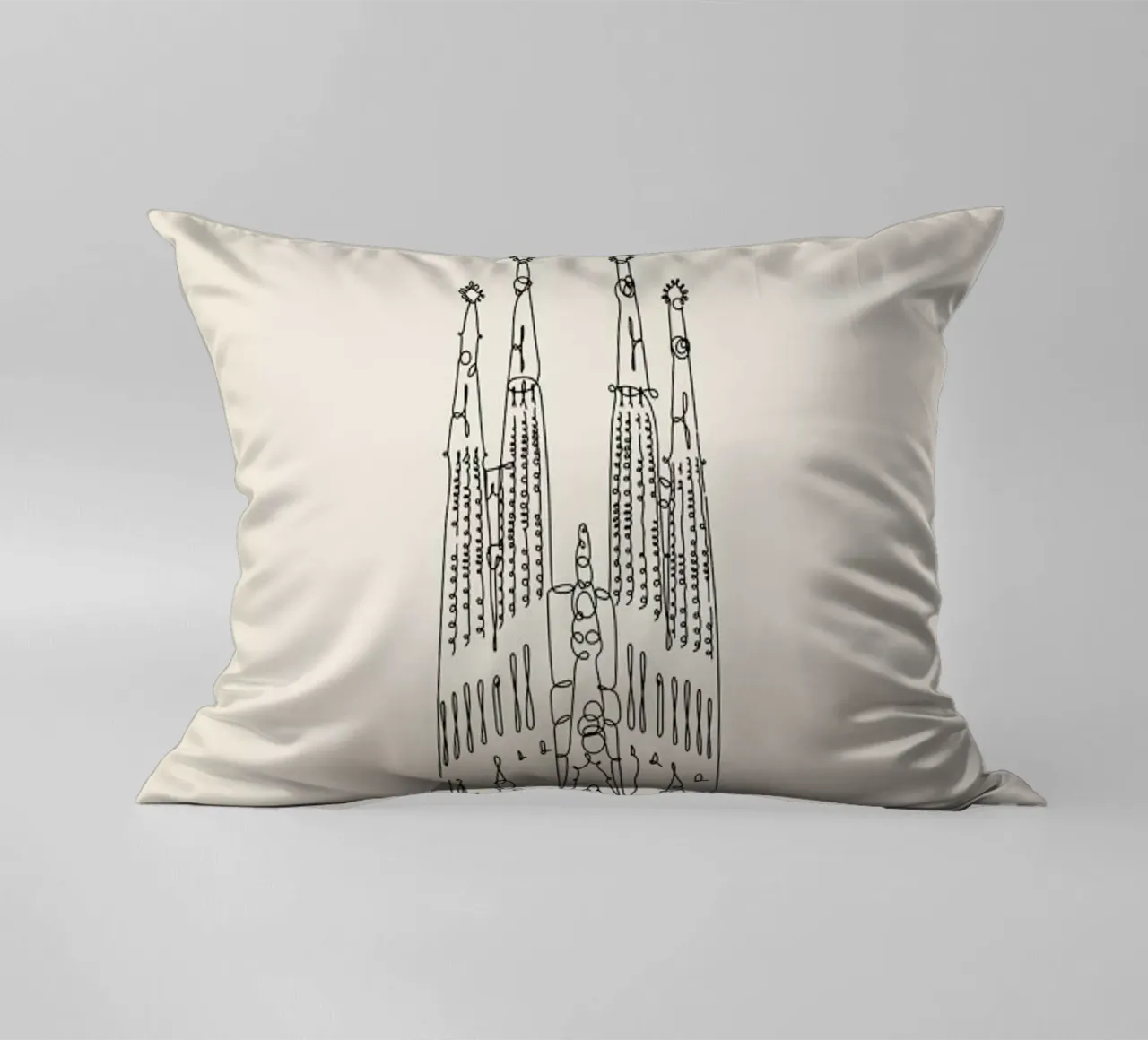 Barcelona cuscino da The Cartography Collection