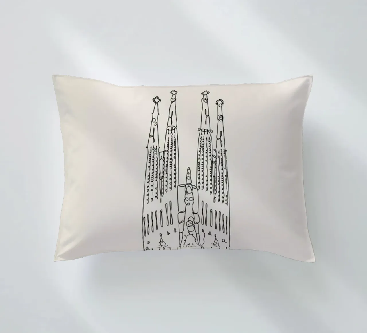 Barcelona cuscino da The Cartography Collection